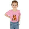Infant Baby Rib Bodysuit with Cute Capybara Design – Soft, Comfortable, and Perfect for Your Little One