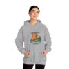 Unisex Heavy Blend™ Hooded Sweatshirt with Cute Capybara Design – Warm and Stylish Hoodie