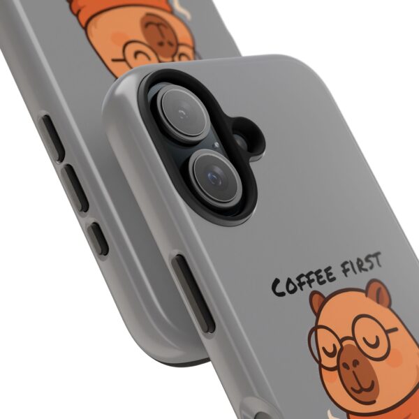 Tough Phone Case with Capybara Design – Durable Protection with Adorable Style
