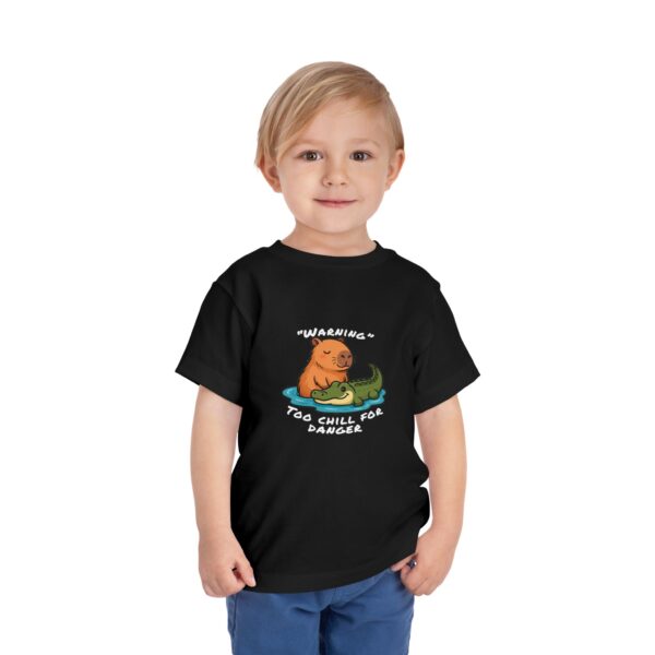 6547997450841921270_2048.jpeg Toddler Short Sleeve Tee with Adorable Capybara Design – Soft, Fun, and Perfect for Everyday Play
