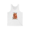 Unisex Jersey Tank Top with Cute Capybara Design – Perfect for Summer Style