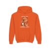 Youth Heavy Blend Hooded Sweatshirt with Cute Capybara Design – Warm, Cozy, and Perfect for Kids
