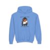 Youth Heavy Blend Hooded Sweatshirt with Cute Capybara Design – Warm, Cozy, and Perfect for Kids
