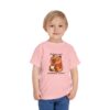 Toddler Short Sleeve Tee with Adorable Capybara Design – Soft, Fun, and Perfect for Everyday Play
