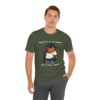 Unisex Jersey Short Sleeve Tee with Adorable Capybara Design – Soft and Stylish T-Shirt