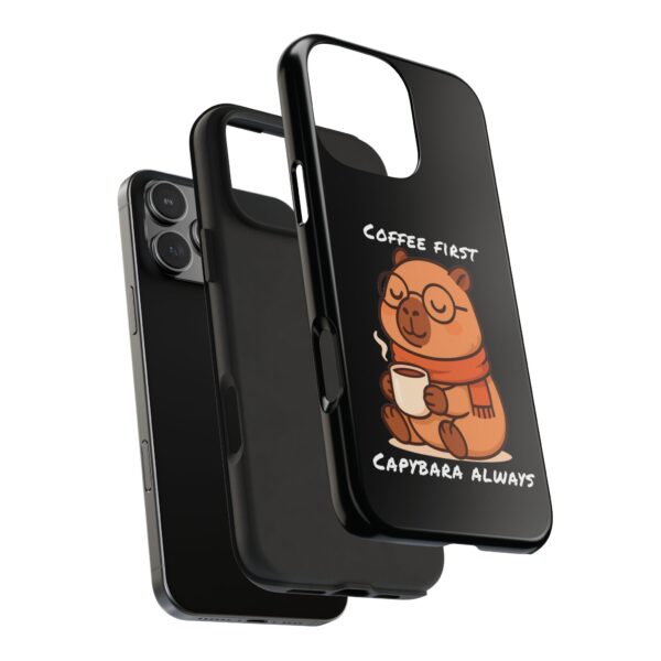Tough Phone Case with Capybara Design – Durable Protection with Adorable Style