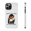 Tough Phone Case with Capybara Design – Durable Protection with Adorable Style