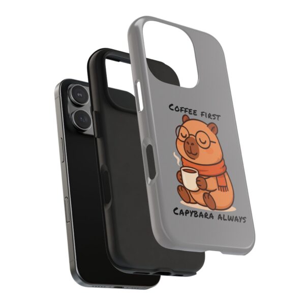 Tough Phone Case with Capybara Design – Durable Protection with Adorable Style