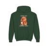 Youth Heavy Blend Hooded Sweatshirt with Cute Capybara Design – Warm, Cozy, and Perfect for Kids