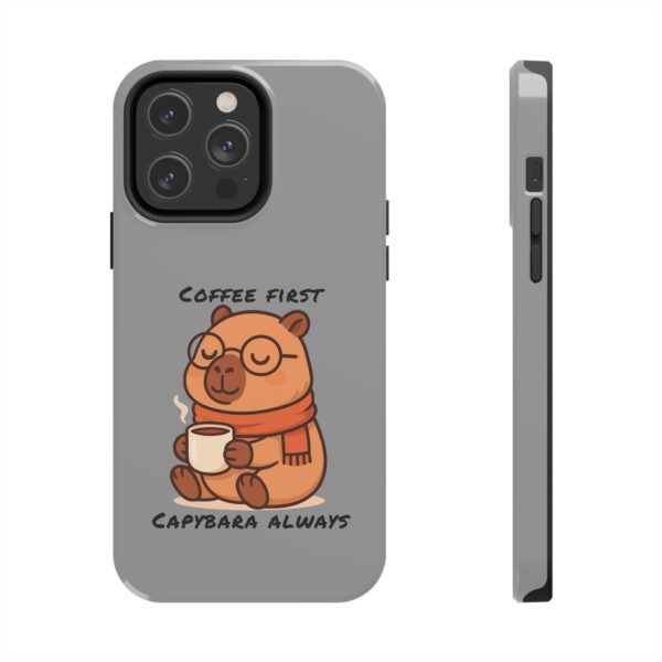 Tough Phone Case with Capybara Design – Durable Protection with Adorable Style