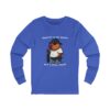 Unisex Jersey Long Sleeve Tee with Unique Capybara Design – Comfortable and Stylish Top