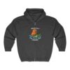 Unisex Heavy Blend™ Full Zip Hooded Sweatshirt with Adorable Capybara Design – Stylish and Comfortable Outerwear