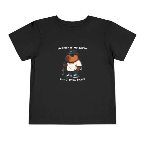 Toddler Short Sleeve Tee with Adorable Capybara Design – Soft, Fun, and Perfect for Everyday Play