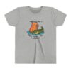 Youth Short Sleeve Tee with Cute Capybara Design – Soft, Fun, and Perfect for Everyday Wear