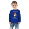 Toddler Long Sleeve Tee with Adorable Capybara Design – Soft, Warm, and Fun for Everyday Wear