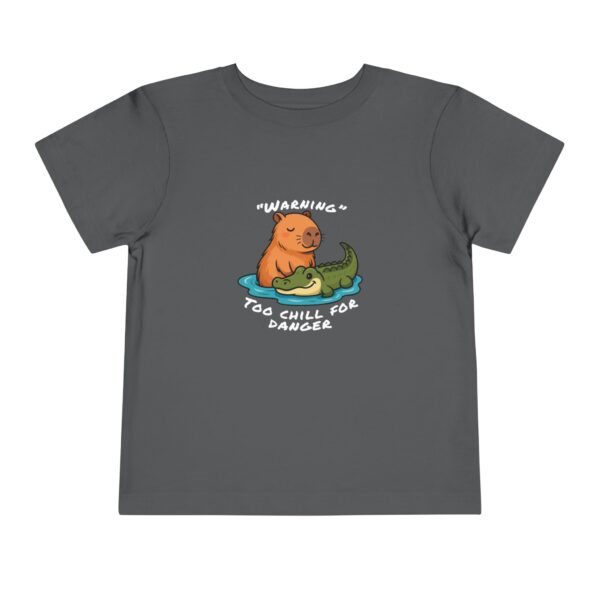 7857013857773644300_2048.jpeg Toddler Short Sleeve Tee with Adorable Capybara Design – Soft, Fun, and Perfect for Everyday Play