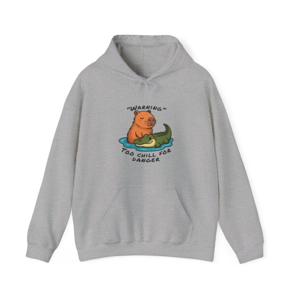 Unisex Heavy Blend™ Hooded Sweatshirt with Cute Capybara Design – Warm and Stylish Hoodie