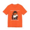 Unisex Jersey Short Sleeve Tee with Adorable Capybara Design – Soft and Stylish T-Shirt