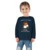 Toddler Long Sleeve Tee with Adorable Capybara Design – Soft, Warm, and Fun for Everyday Wear