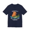 Unisex Jersey Short Sleeve Tee with Adorable Capybara Design – Soft and Stylish T-Shirt