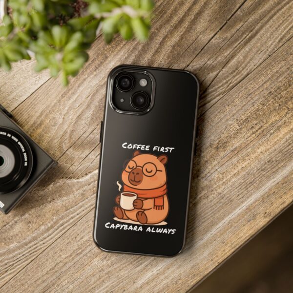 Tough Phone Case with Capybara Design – Durable Protection with Adorable Style
