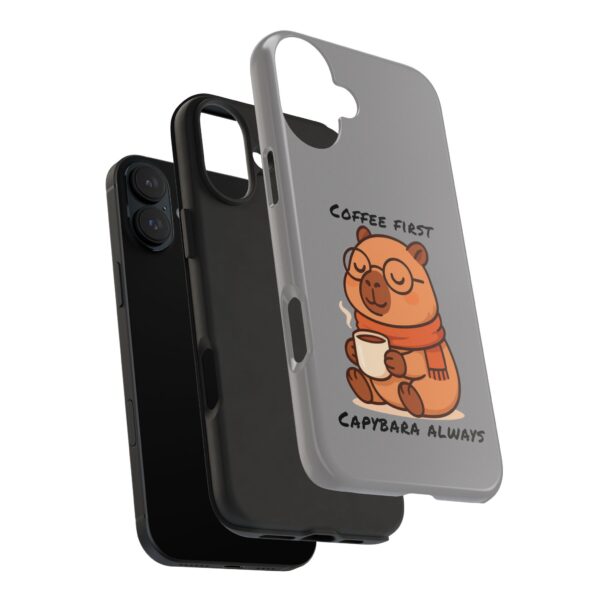 Tough Phone Case with Capybara Design – Durable Protection with Adorable Style