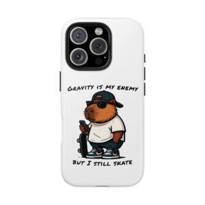 Tough Phone Case with Capybara Design – Durable Protection with Adorable Style