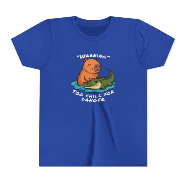 Youth Short Sleeve Tee with Cute Capybara Design – Soft, Fun, and Perfect for Everyday Wear