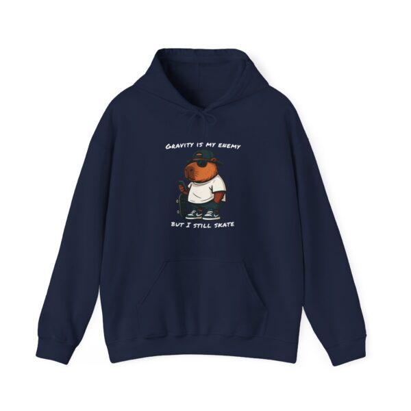 Unisex Heavy Blend™ Hooded Sweatshirt with Cute Capybara Design – Warm and Stylish Hoodie