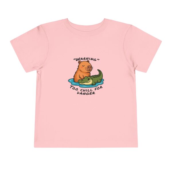 8498790980983902428_2048.jpeg Toddler Short Sleeve Tee with Adorable Capybara Design – Soft, Fun, and Perfect for Everyday Play
