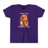 Youth Short Sleeve Tee with Cute Capybara Design – Soft, Fun, and Perfect for Everyday Wear