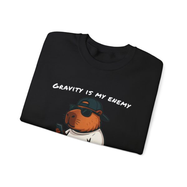 Unisex Heavy Blend™ Crewneck Sweatshirt with Cute Capybara Design – Embrace Comfort Every Day
