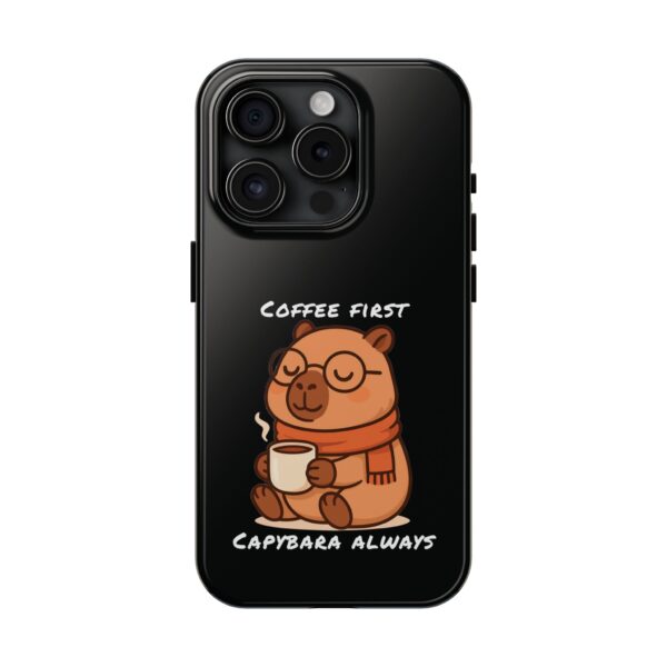 Tough Phone Case with Capybara Design – Durable Protection with Adorable Style