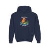 Youth Heavy Blend Hooded Sweatshirt with Cute Capybara Design – Warm, Cozy, and Perfect for Kids