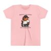 Youth Short Sleeve Tee with Cute Capybara Design – Soft, Fun, and Perfect for Everyday Wear