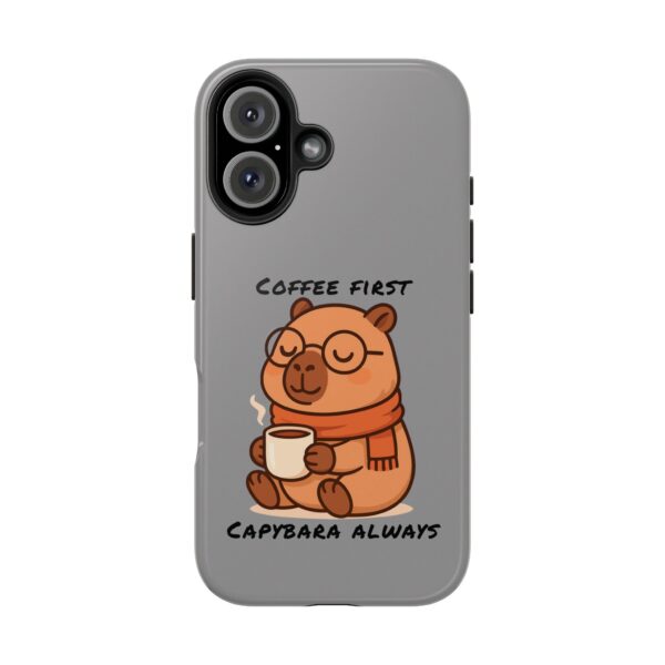 Tough Phone Case with Capybara Design – Durable Protection with Adorable Style