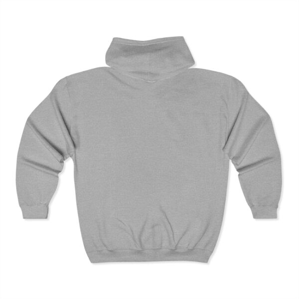 Unisex Heavy Blend™ Full Zip Hooded Sweatshirt with Adorable Capybara Design – Stylish and Comfortable Outerwear
