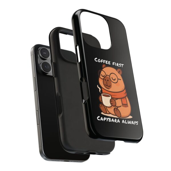 Tough Phone Case with Capybara Design – Durable Protection with Adorable Style