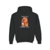 Youth Heavy Blend Hooded Sweatshirt with Cute Capybara Design – Warm, Cozy, and Perfect for Kids