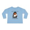 Toddler Long Sleeve Tee with Adorable Capybara Design – Soft, Warm, and Fun for Everyday Wear