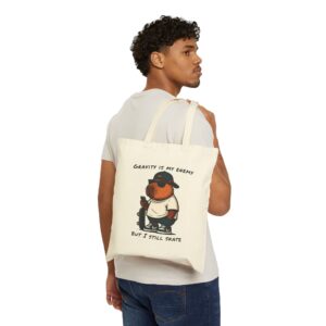 9980078530475572262_2048.jpeg "Capybara Cotton Canvas Tote Bag – Eco-Friendly and Cute Design for Everyday Use"